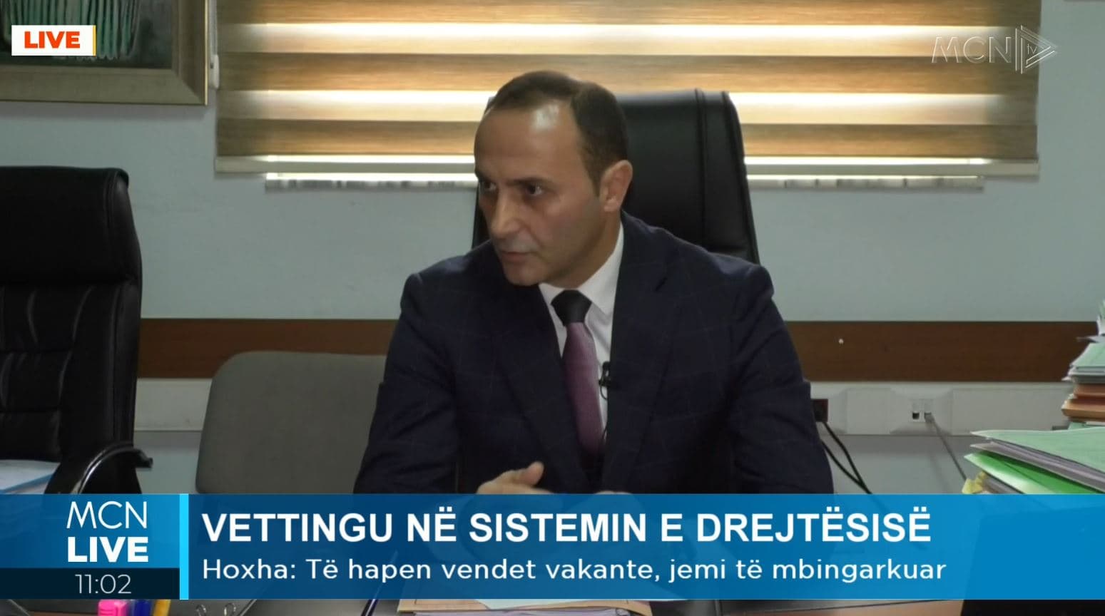Gjykatat, Hoxha: Ka thashetheme se për vakancat pritet të mbarojnë mandatet e disa personave që janë në organet e drejtësisë (VIDEO)