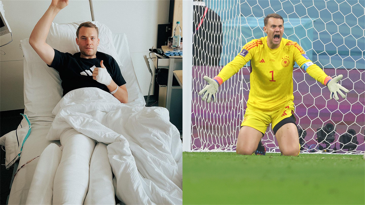 Ka thyer këmbën, Neuer mbyll sezonin