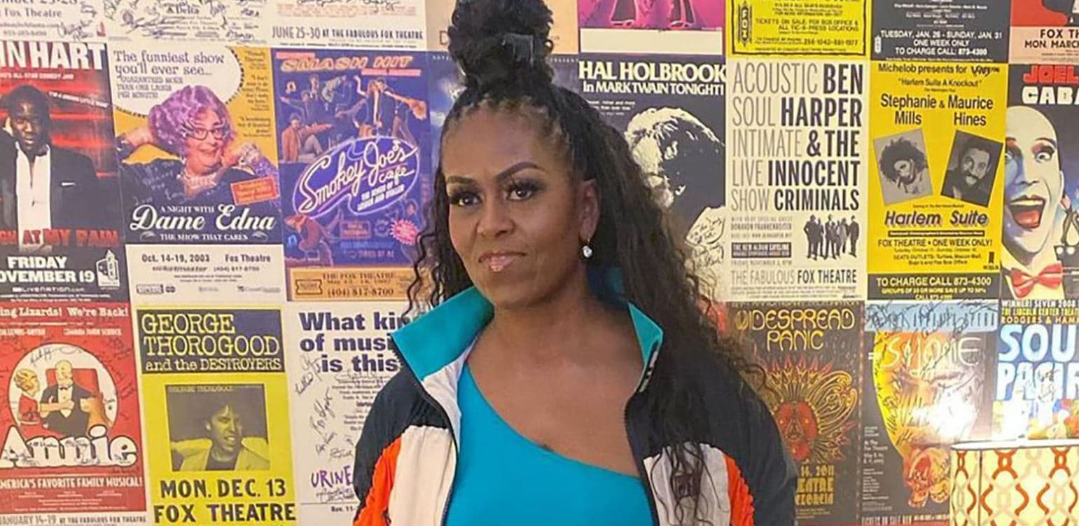 Foto/ Michelle Obama me ‘look’ të ri dhe stil veshjesh të viteve ’90