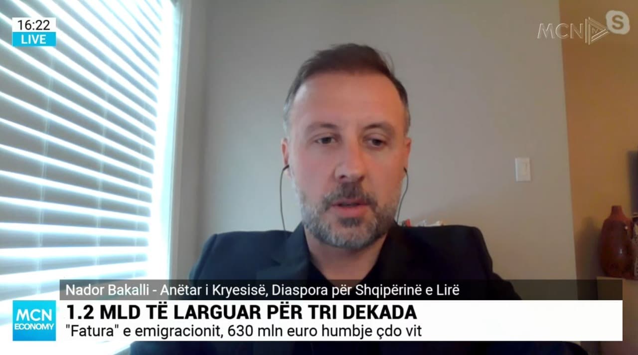 Emigracioni, Bakalli: Shteti të mos e shohë si mundësi zëvendësimin e shqiptarëve me afganë