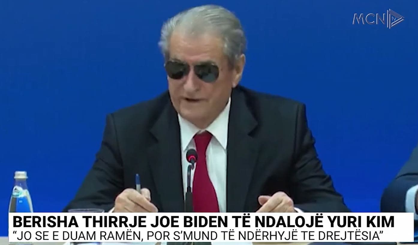 Berisha thirrje Joe Biden të ndalojë Yuri Kim (VIDEO) 