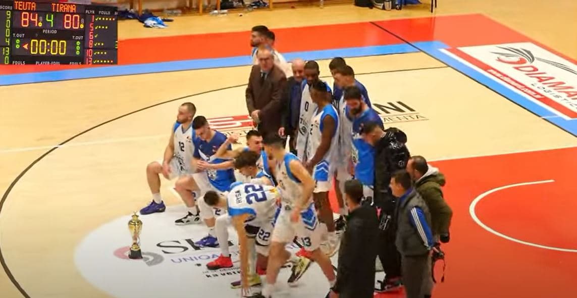 Basketboll për meshkuj/ Teuta fiton Superkupën e Shqipërisë, mposht Tiranën në finale