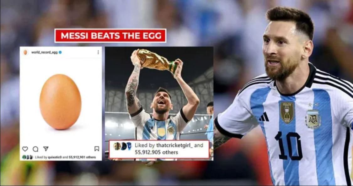 Messi me Kupën e Botës, postimi më i pëlqyer në “Instagram”