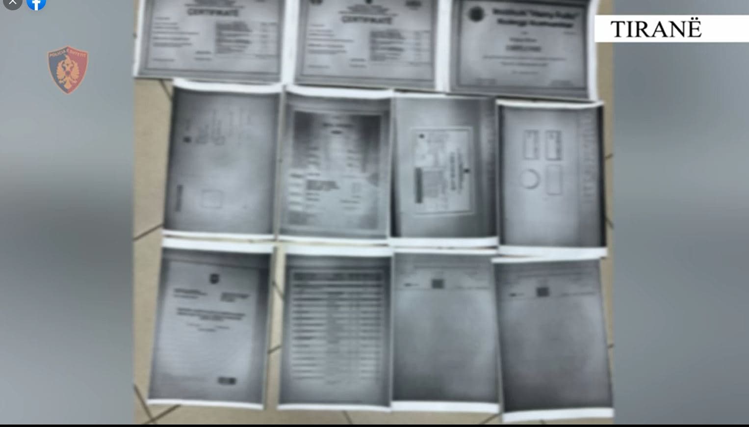 Falsifikonin dokumente të ndryshme/ Arrestohen tre persona në Tiranë 