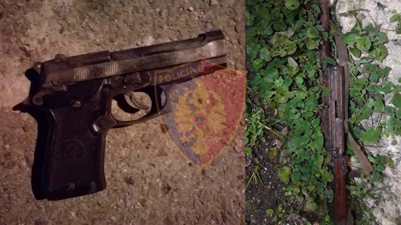 Shkodër, 15-vjeçarit i gjenden armë pa leje