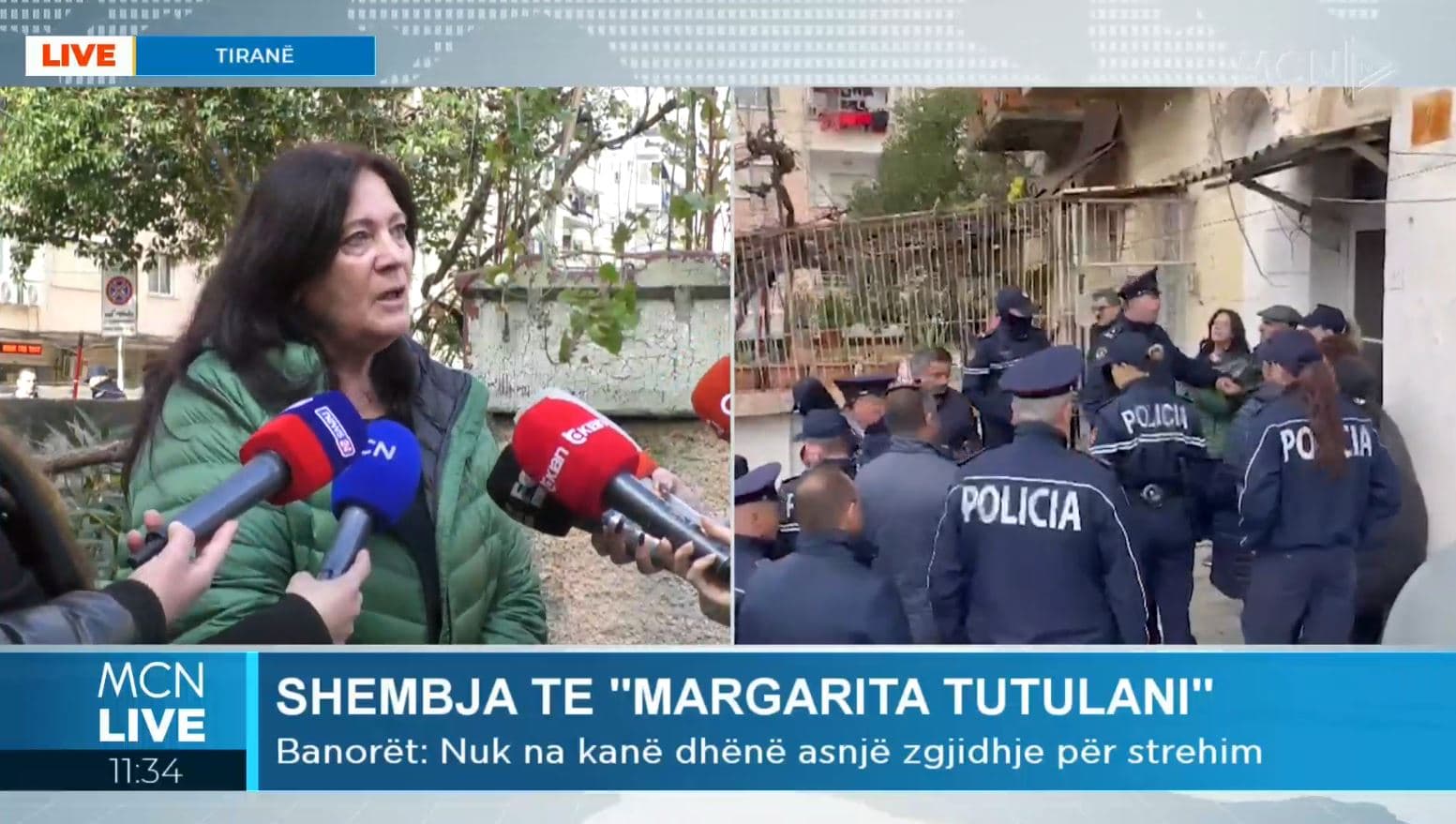 Tensione me policinë, banorët do nxirren nga banesat te “Margarita Tutulani”: Vendimi i pezulluar nga gjykata (VIDEO)