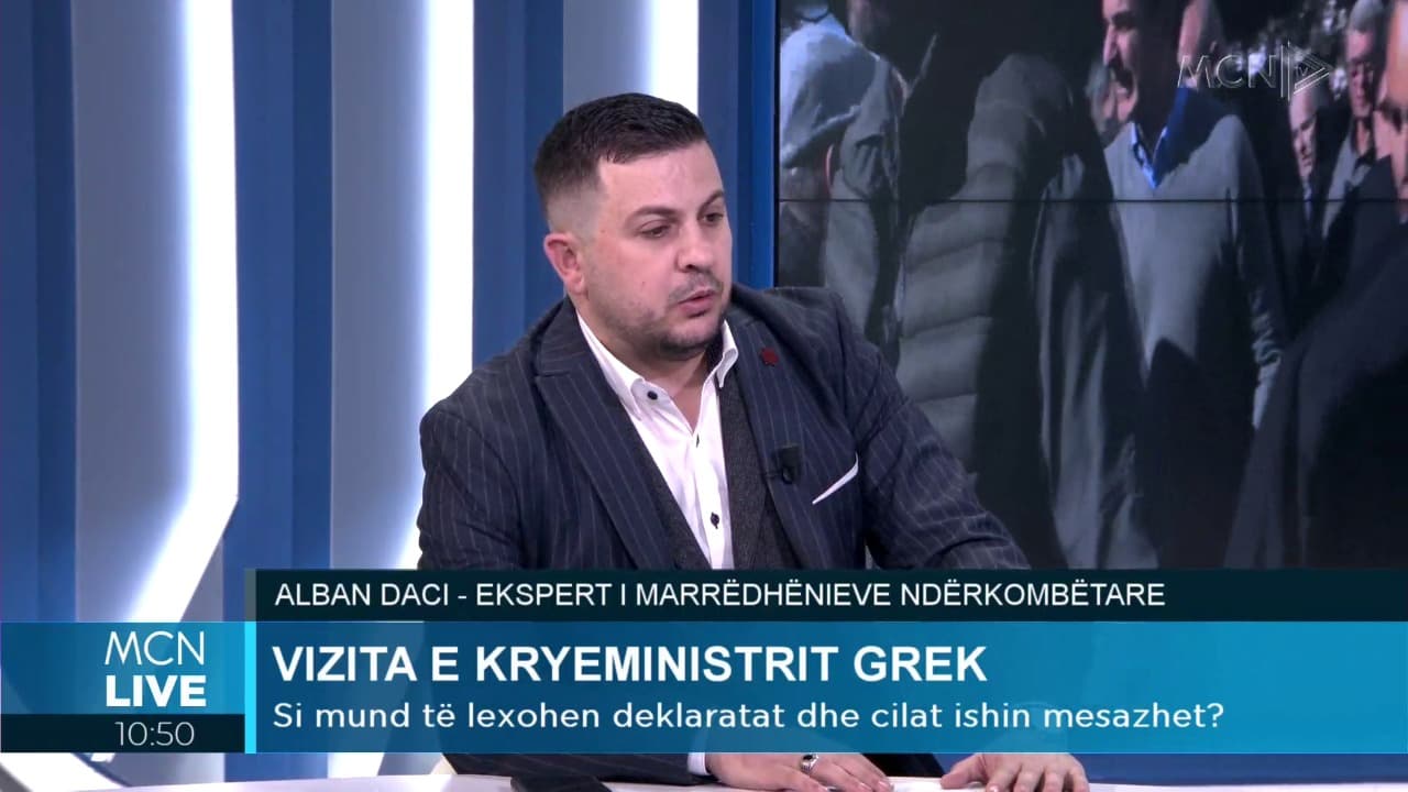Daci: Me termin vetëvendosje nga Mitsotakis, uroj mos të ketë synim për krijimin e asociacionit të komunave greke në Shqipëri (VIDEO)