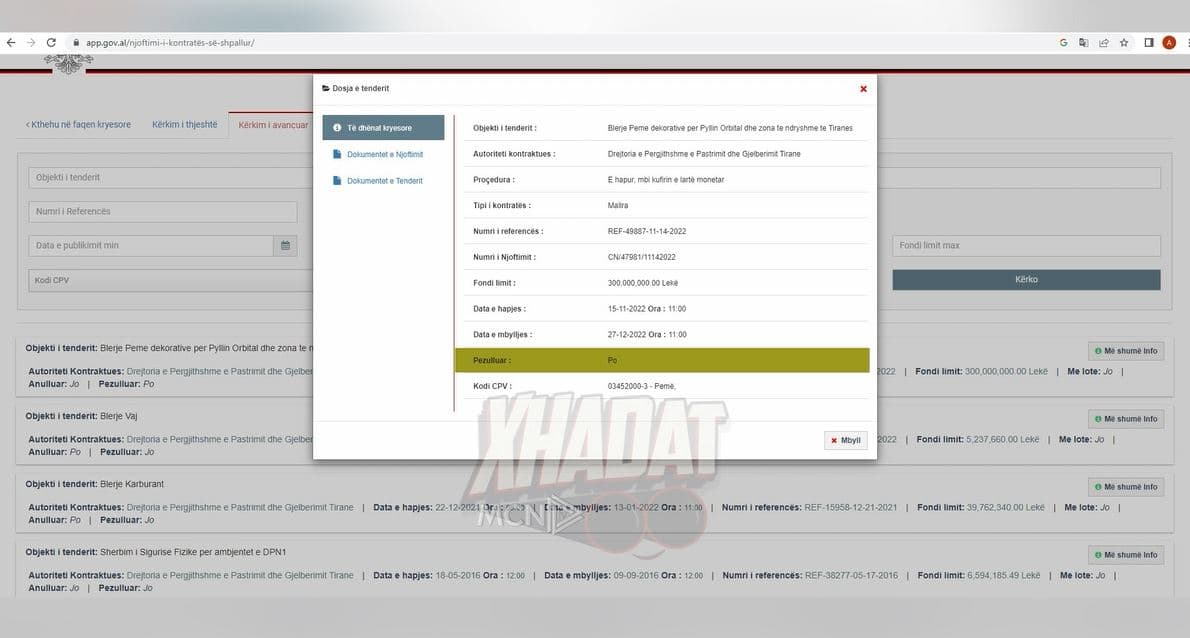 Bashkia Tiranë, 5 miliardë lekë për blerjen e pemëve/ Xhadat zbulojnë abuzimin me çmimet (VIDEO) 