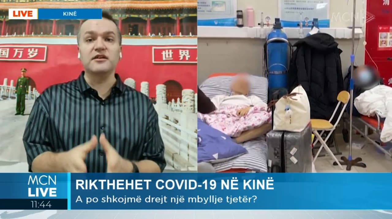 Rikthehet Covid në Kinë, Myrteza: Të gjithë po e kalojnë si virozë, njerëzit nuk janë të shqetësuar! Qeveria nuk jep shifra (VIDEO)