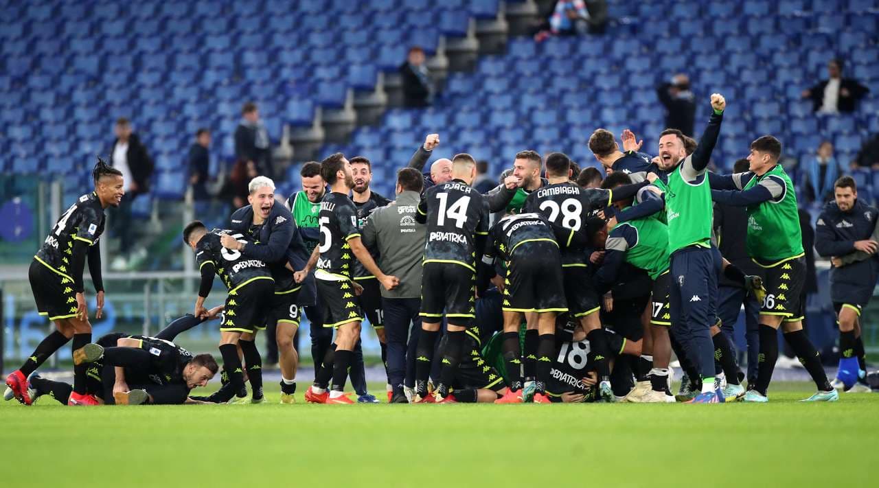 Lazio shpërdoron avantazhin e dy golave, Empoli e barazon në fund