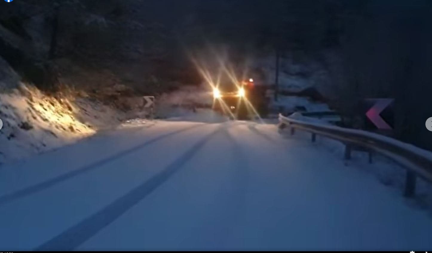   Borë në zonat malore/ ARRSH-shoferëve: Pajisuni me goma dimërore