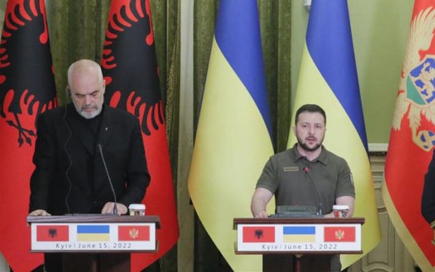Rama bisedë telefonike me Zelensky: Shqipëria hap ambasadë në Kiev