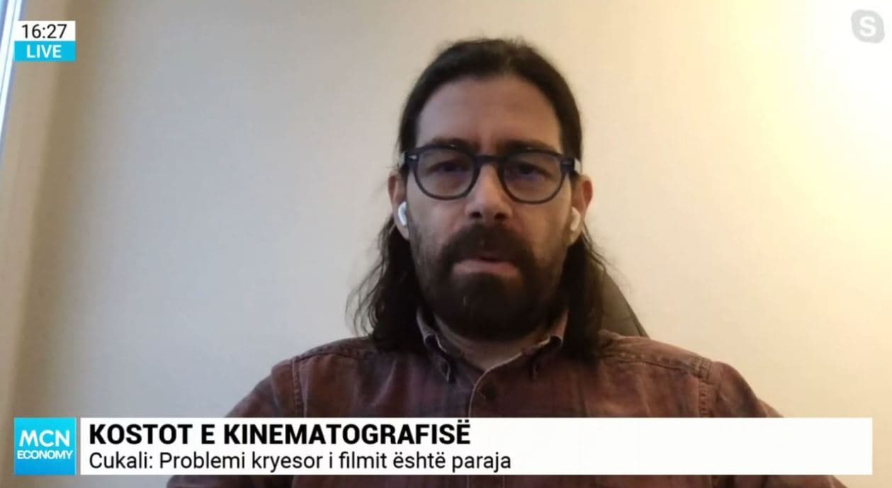 Cukali: Problemi themelor i filmit është paraja. Buxhetet e akorduara nga shteti janë qesharake! (VIDEO)
