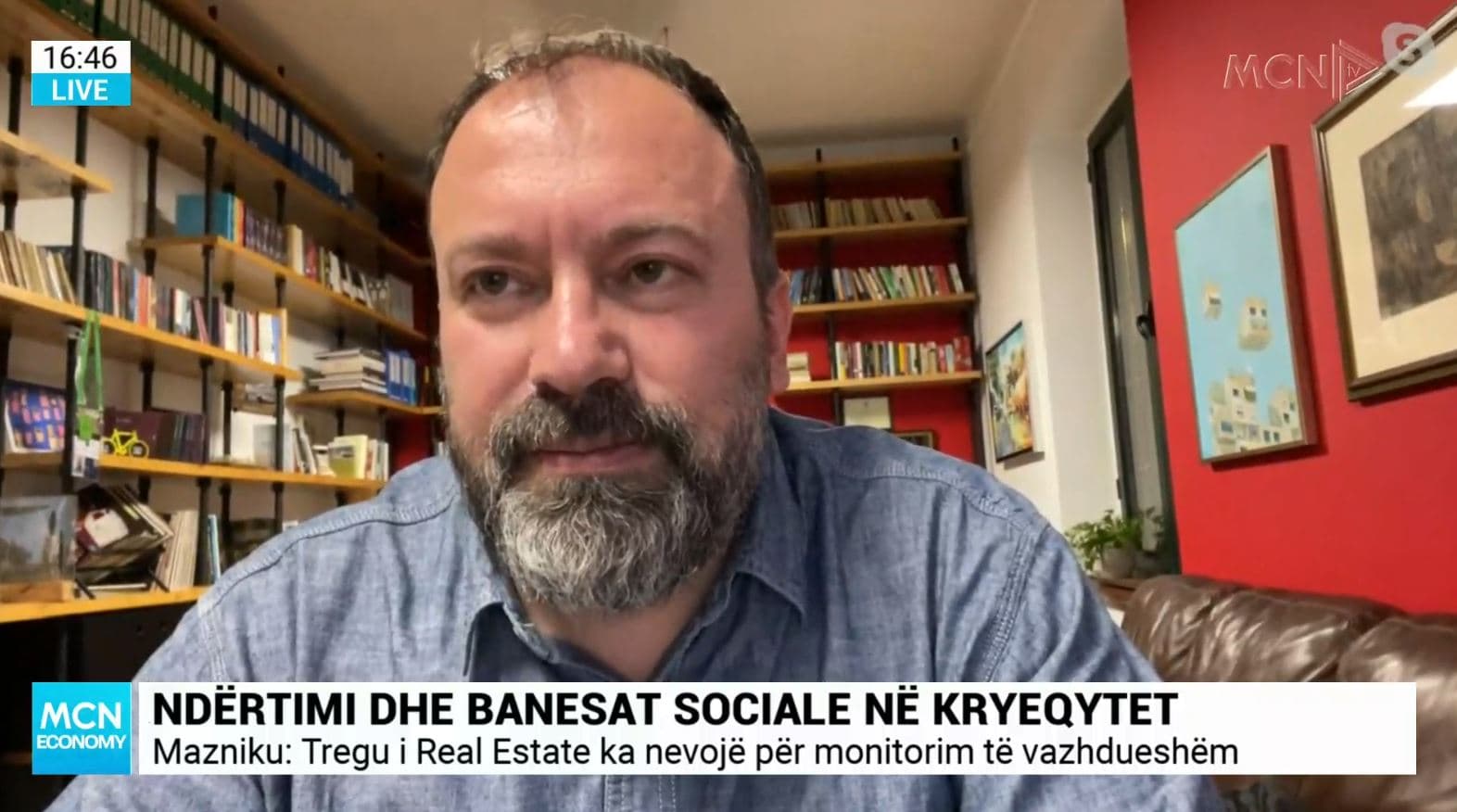 Mazniku: S’ka rrezik për shok në pronën e patundshme. Kërkesa për apartamente është e qëndrueshme