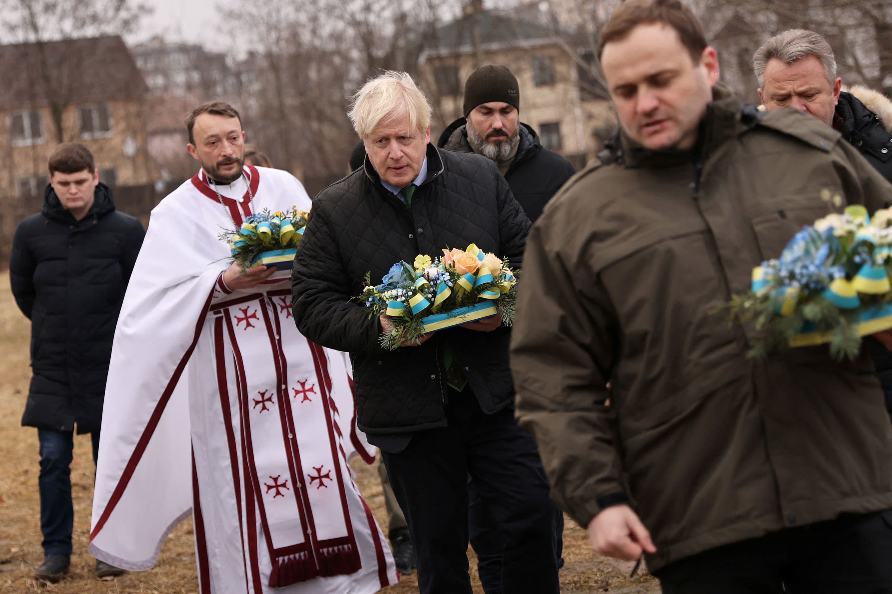 Boris Johnson kthehet në Kiev, takohet me Presidentin Zelensky