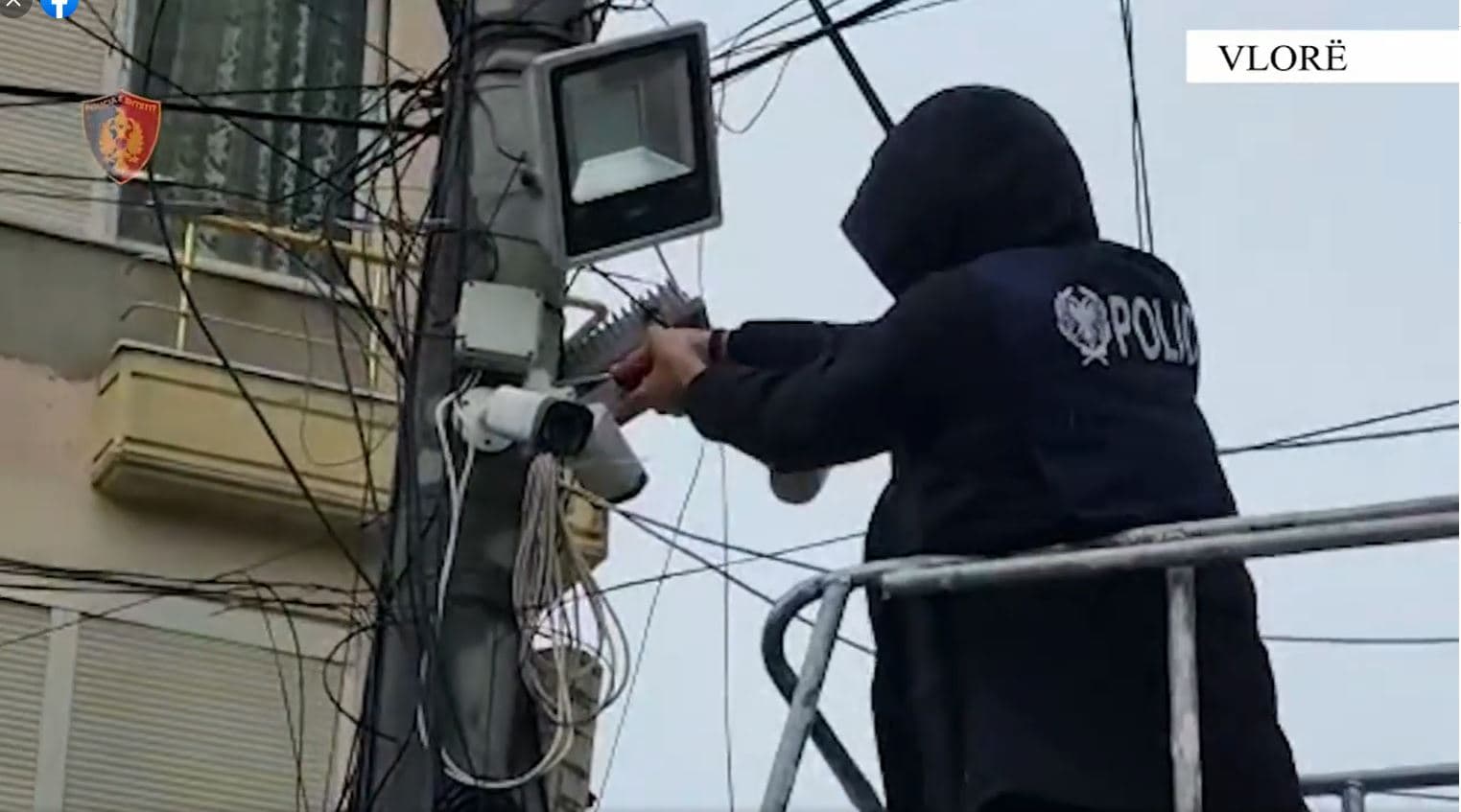  Sekuestrohen 16 kamera sigurie të vendosura nga grupet kriminale në gjashtë lagje të Vlorës