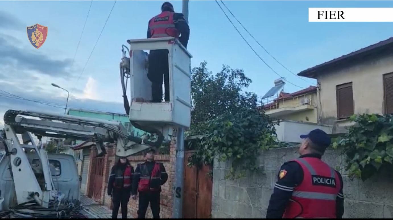    Të vendosura nga grupet kriminale/ Çmontohen 20 kamera sigurie në Fier dhe Lushnje