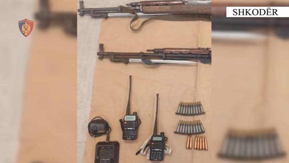 Me armë dhe radio policie, vihet në pranga i riu në Shkodër 