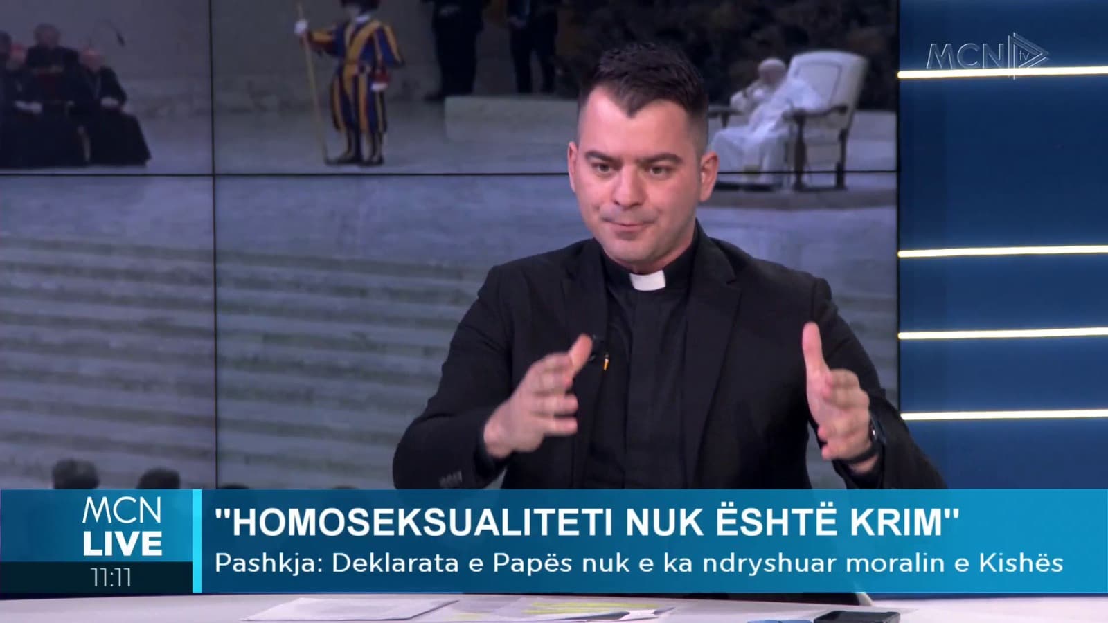 Deklarata e Papës/ Dom Mark Pashkja: Është nxjerrë nga konteksti, s’ka ndryshuar qëndrimi për homoseksualët! (VIDEO)