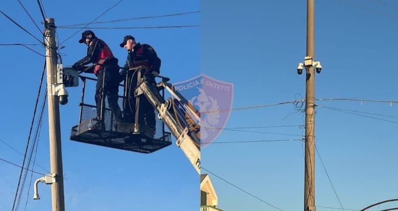 Monitoronin lëvizjet në zonë, sekuestrohen kamera në Bilisht