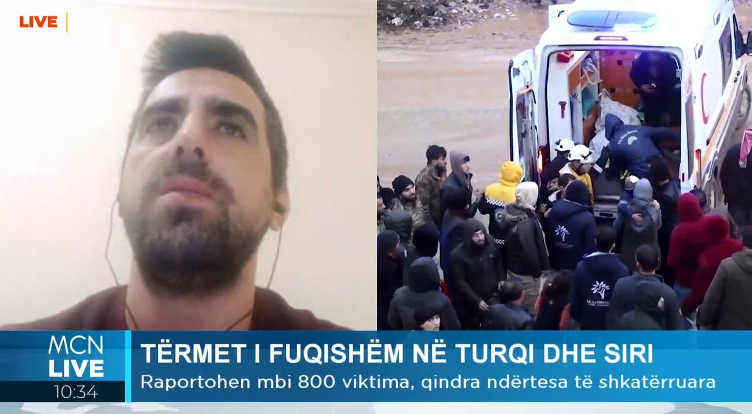 Tërmeti, studenti shqiptar në Turqi: Gjendja është emergjente, numri i viktimave mund të rritet 3-4 fish (VIDEO)