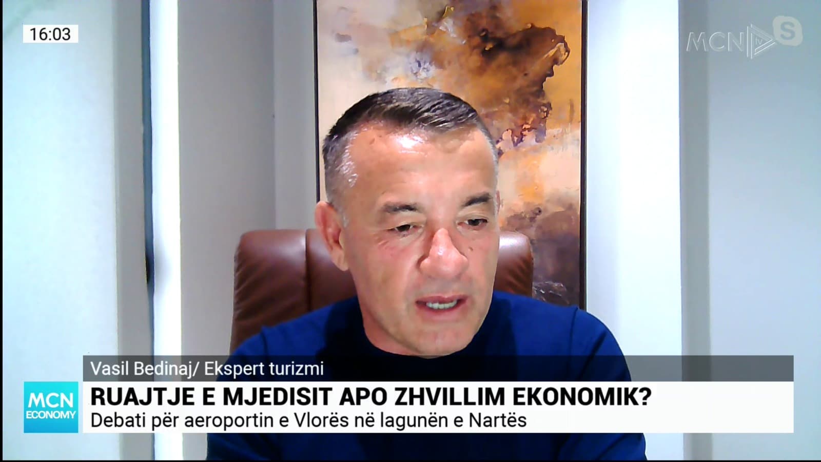 Bedinaj: Aeroporti i Vlorës do të jetë çelës për zhvillimin e sektorit të turizmit
