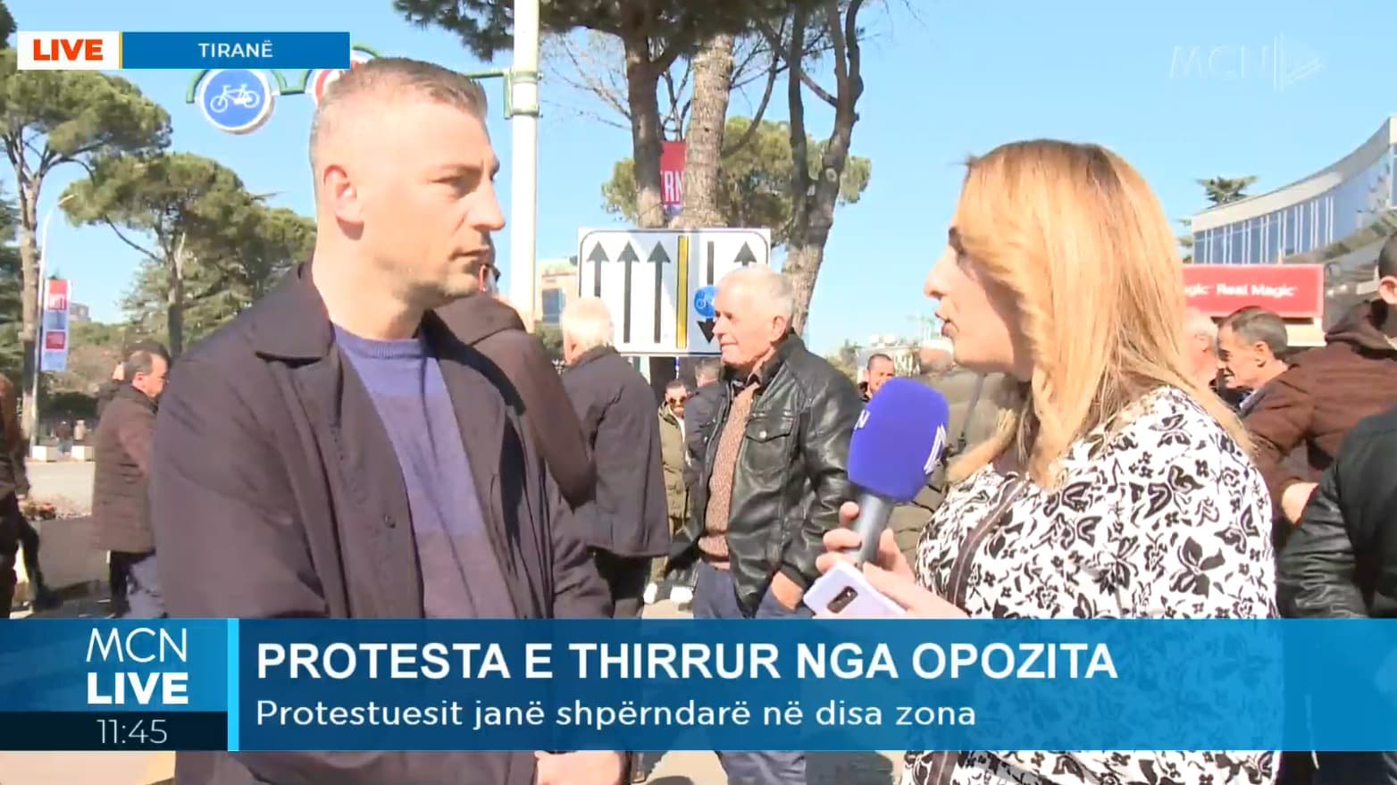 Qytetarët që vijnë nga jugu e juglindja mblidhen në sheshin "Nënë Tereza", Nallbati: Do i dalim për zot vendit (VIDEO)
