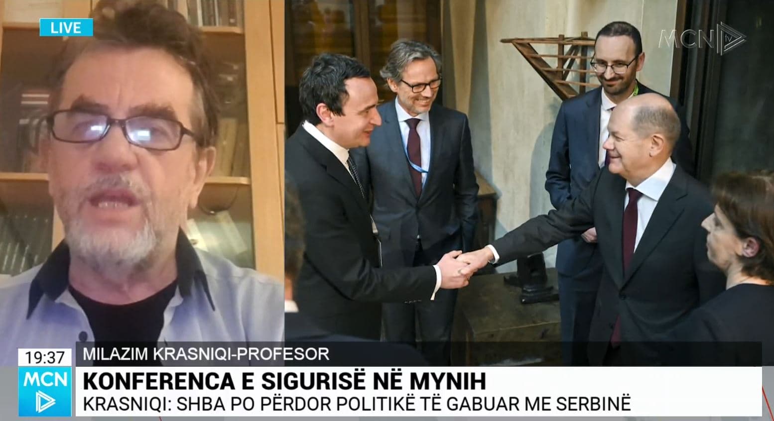 Konferenca në Mynih, Krasniqi: Prezenca e Kurtit e rëndësishme. SHBA, politikë të gabuar ndaj Serbisë