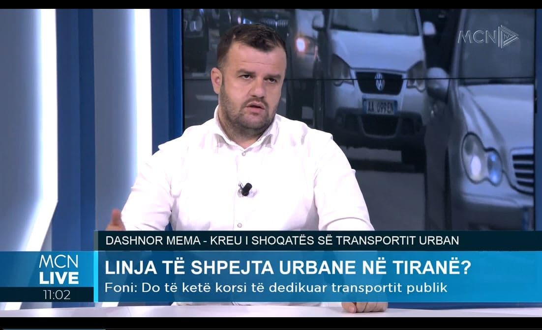    Linja të shpejta urbane në Tiranë/ Mema: Para autobusit elektronik apo hibrid, qytetarit i intereson transporti i shpejtë dhe i qetë (VIDEO)