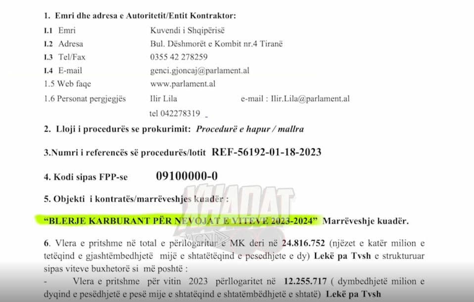 Institucionet në radhë për tendera pa garë te Kastrati (VIDEO)