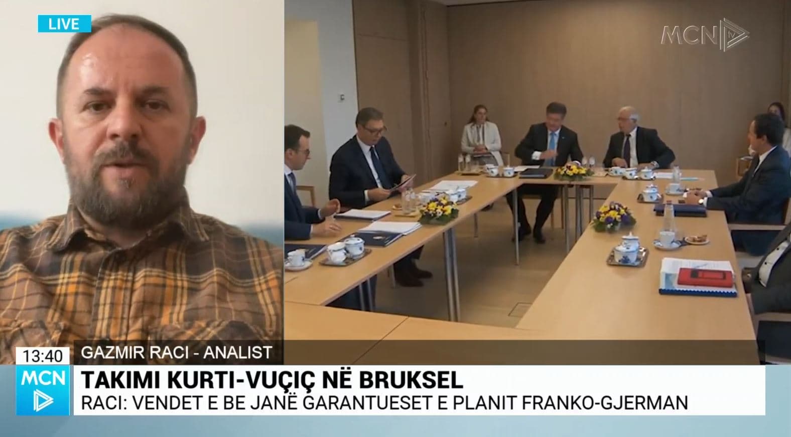 Takimi Kurti-Vuçiç në Bruksel/ Raci: Marrëveshja do e shtyjë problemin disa vite më shumë