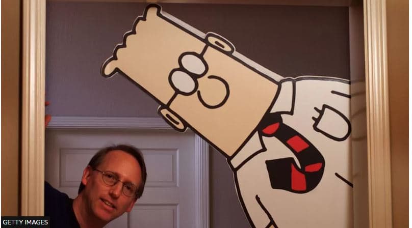 Hiqet nga gazetat e shumta amerikane filmi vizatimor "Dilbert", shkak komentet raciste të krijuesit