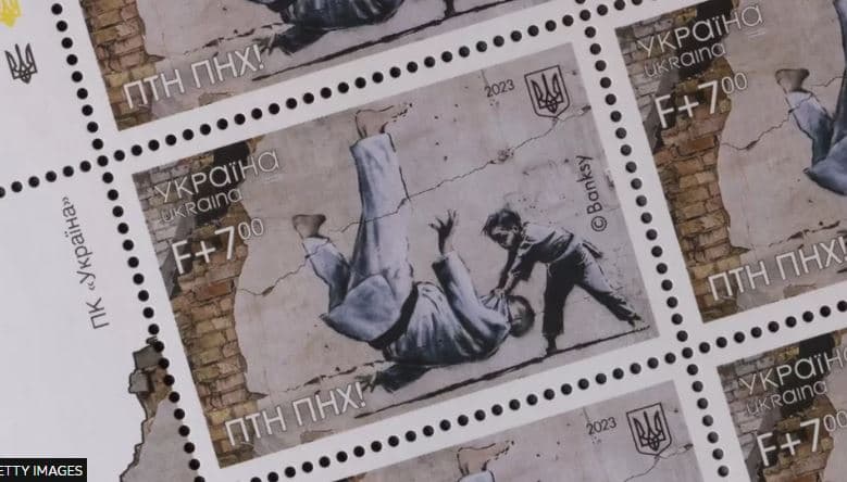Ukraina zbulon pullën postare që shënon përvjetorin e parë të pushtimit rus