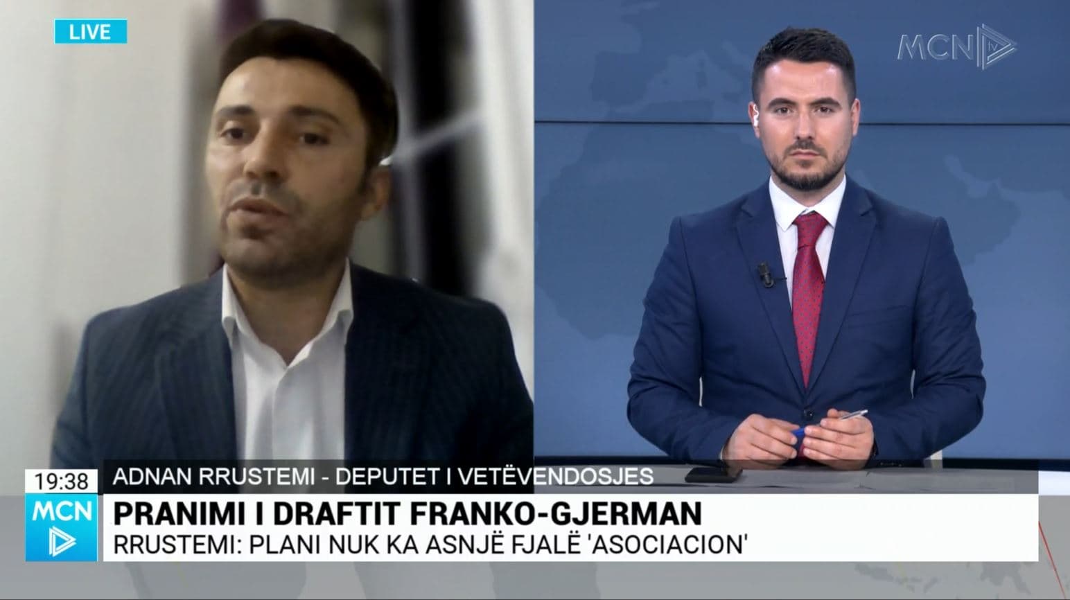 Plani franko-gjerman, Rrustemi: Është një bazë e mirë, por jo destinacioni