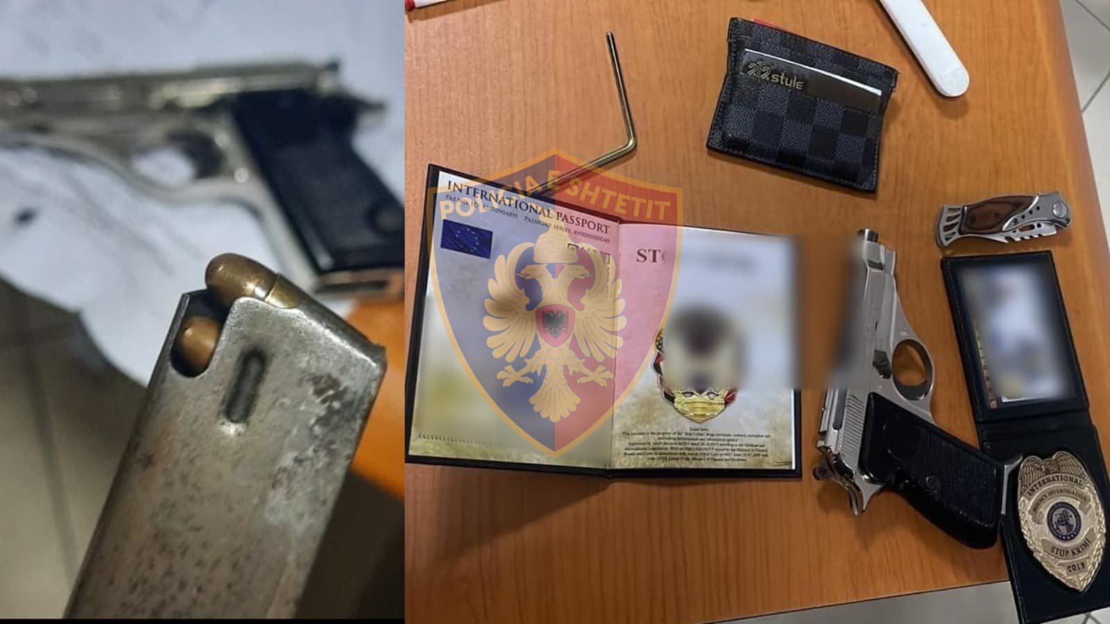Qarkullonte me pistoletë, arrestohet në flagrancë 40-vjeçari