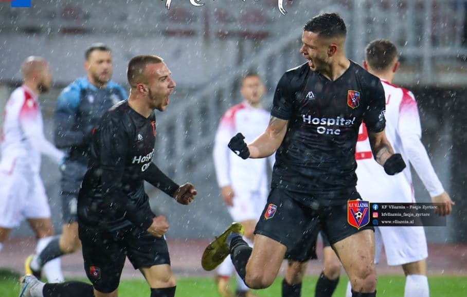 Katër gola vendosin supersfidën, Vllaznia mposht Partizanin