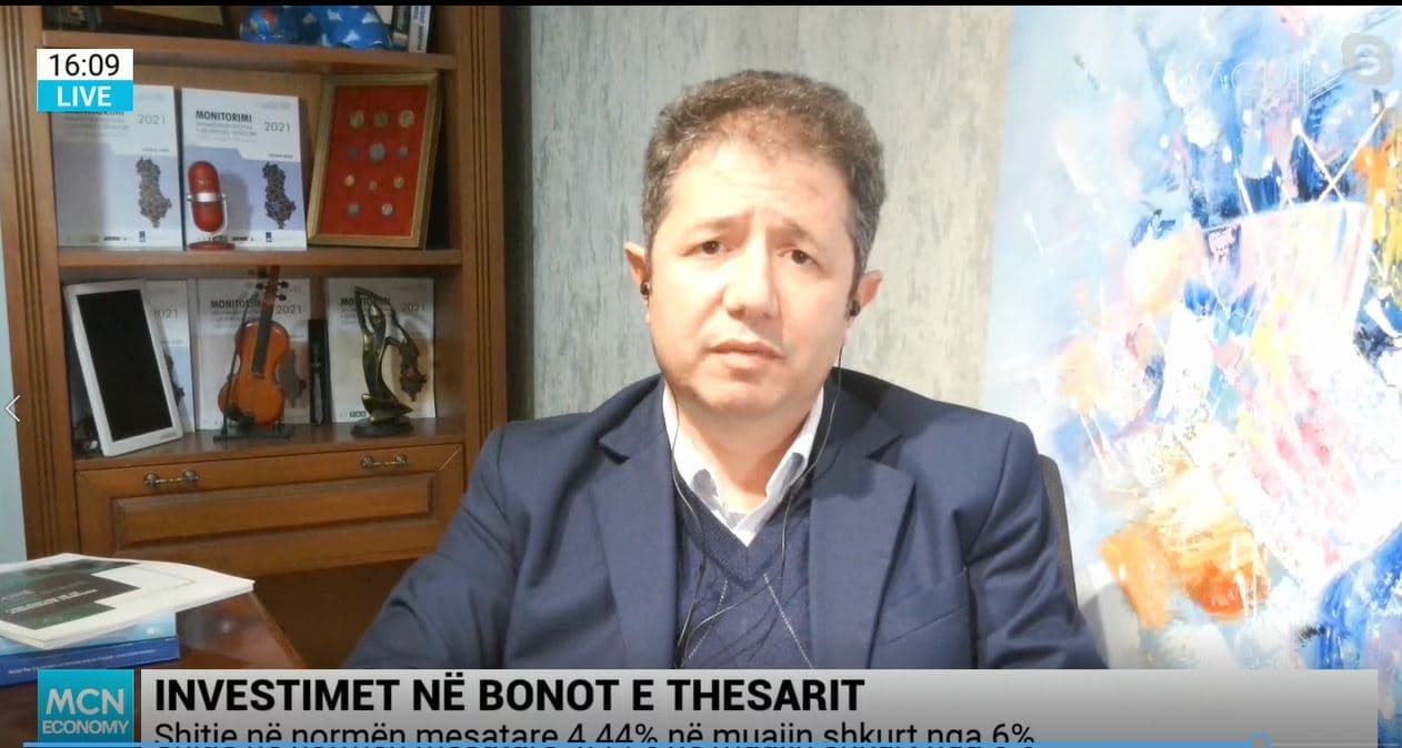 Gjokutaj: Klientët kanë humbur besueshmërinë në investimin e bonove të thesarit, borxhi është shtrenjtuar