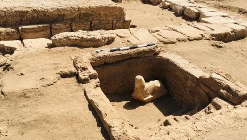 Egjipt, zbulohet një statujë romake me pamjen e një sfinksi