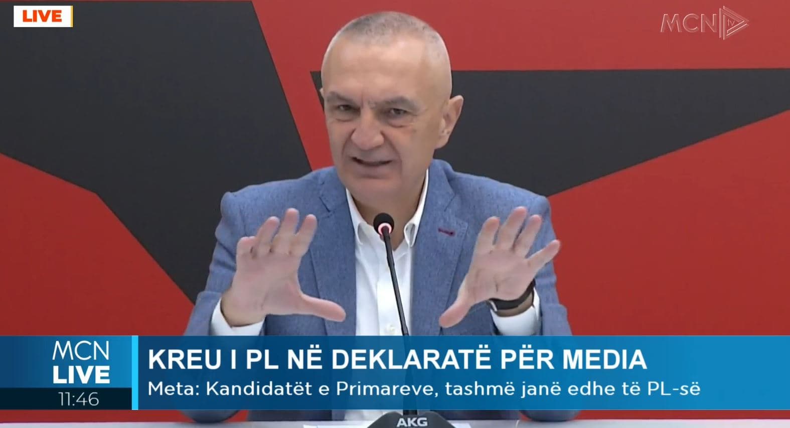 Meta: Kandidatët e primareve janë dhe tanët. Berisha është vula e gjallë e PD, jam gjithë kohës online me të