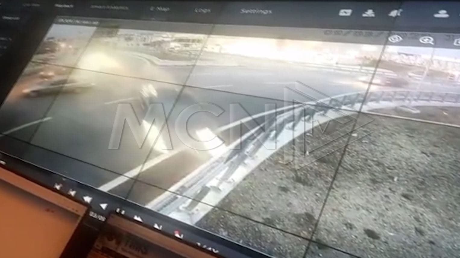 Aksidenti me 3 të vdekur, pamjet si doli “Audi A8” nga rruga (VIDEO)