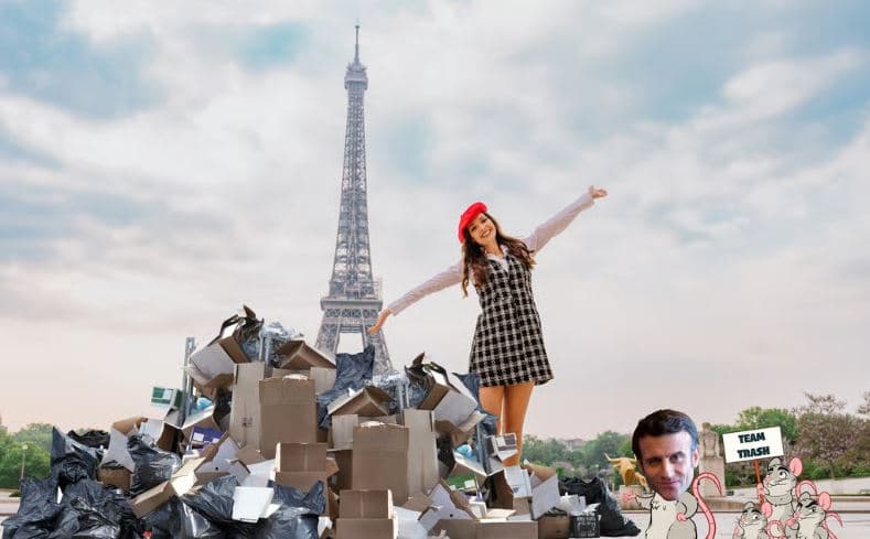 Parisi bie erë! Frikë e “pushtimit” nga minjtë, pasi plehrat mbushin rrugët 
