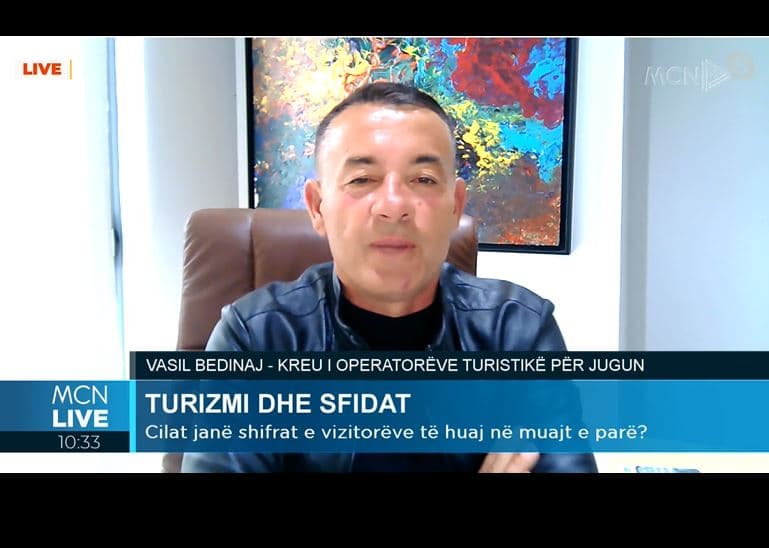   Sfidat e Turizmit/ Bedinaj: Shteti të subvencionojë pagën e punonjësve sezonal për t'i garantuar gjatë dimrit (VIDEO)