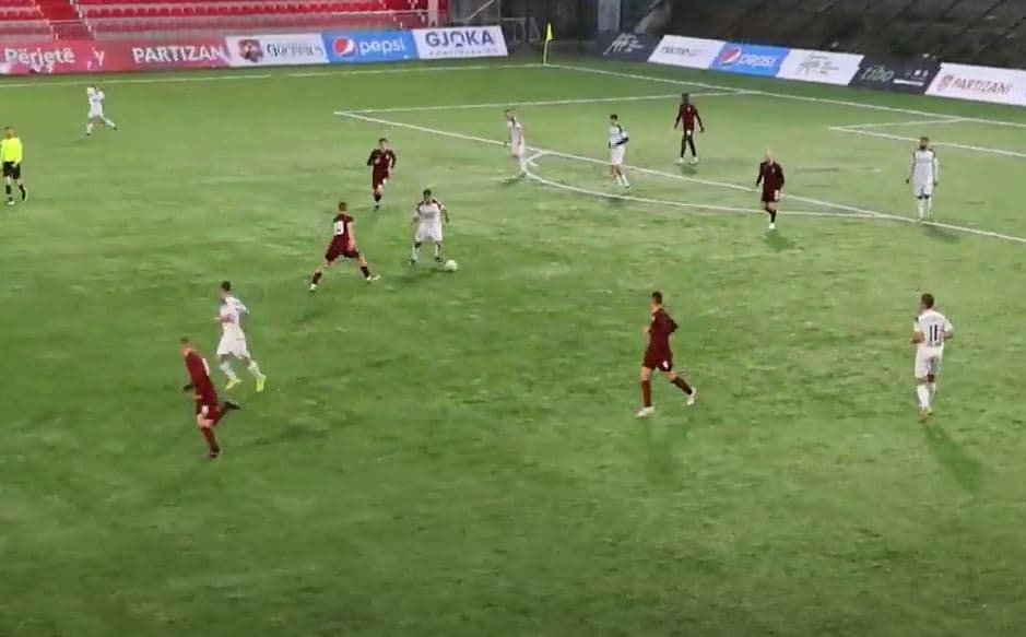 Miqësorja, Partizani triumfon me shifrat e thella