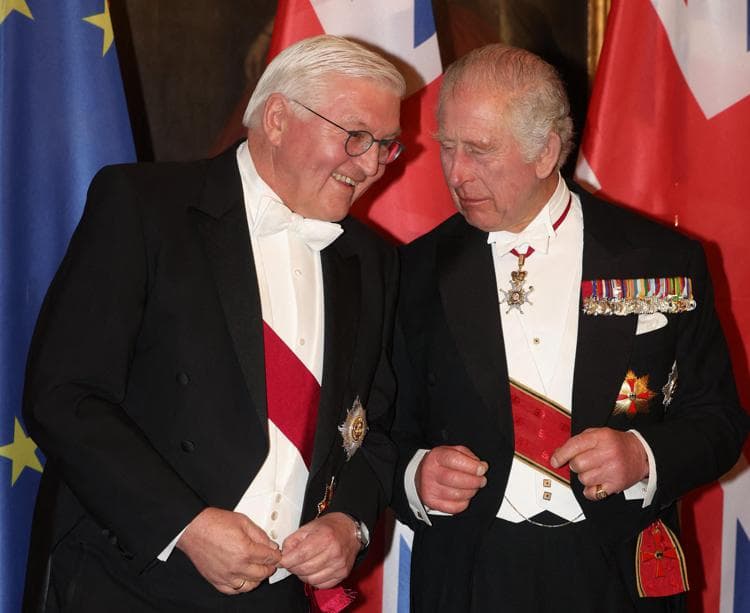 Mbreti Charles në Berlin: Me Gjermaninë përkrah Ukrainës