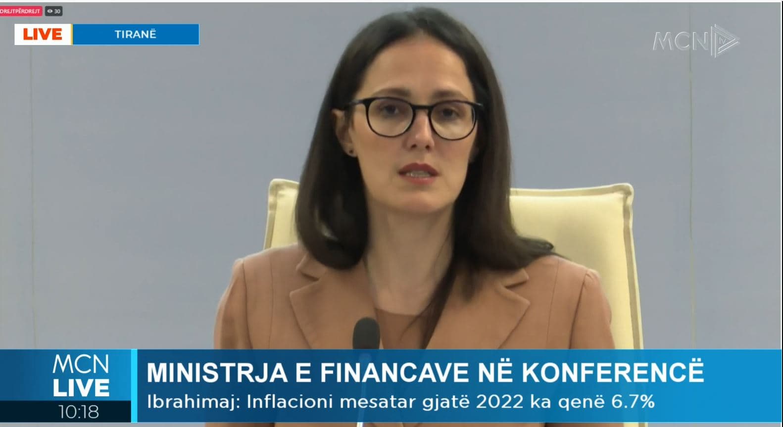 Ibrahimaj: Në 2022 rritja ekonomike ka qenë 4.84%. Ligji për bastet online do të hidhet për konsultim publik