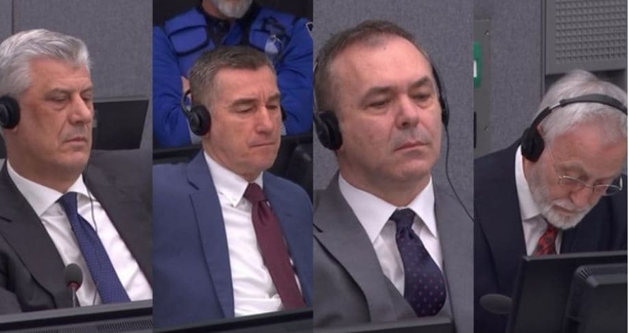 Thaçi dhe ish-krerët e UÇK para trupit gjykues në Hagë: Jemi plotësisht të pafajshëm