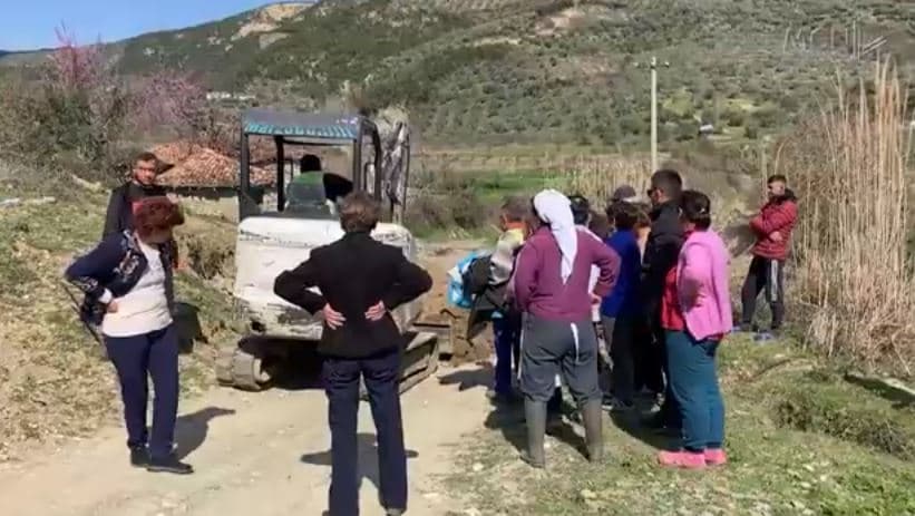 Protestë për burimin e Sinecit/ Banorët: Firmës i ka mbaruar leja e punimeve (VIDEO)