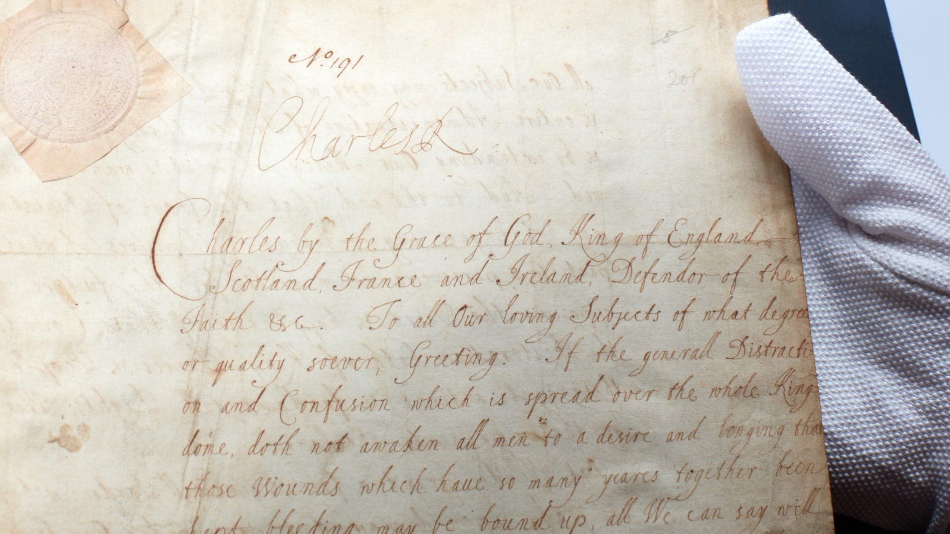 Del në shitje dokumenti "Milestone" që ndihmoi në rivendosjen e monarkisë britanike