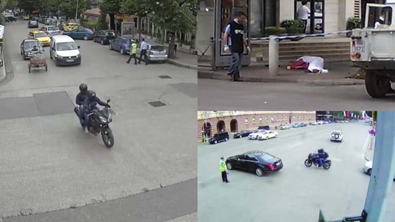 Dikur vrisnin me motoçikleta