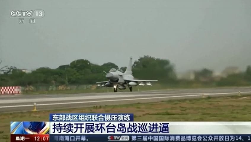 Pekini njoftoi se po përfundonte manovrat ushtarake, Tajvani: Kemi zbuluar 26 avionë dhe 9 luftanije kineze